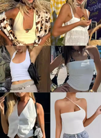 Venta al por mayor de fábrica: Pacas de ropa nueva de marca para mujer, vestidos, tops y camisetas.
