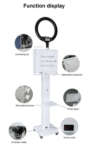 Nouvelle Arrivée 2026 Prix Usine – Machine Photobooth DSLR iPad avec Impression Instantanée et Personnalisation Gratuite du Logo - Product Image 6