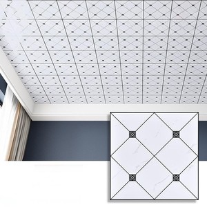 <span class=keywords><strong>3D</strong></span> adesivos de parede auto-adesivos para o telhado sombreamento teto suspenso impermeável Wallpaper teto decoração Wallpaper - Product Image 1