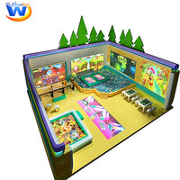 Juego de Proyección Interactiva Comercial para Pared con Pelotas para Niños, Juego de Juguetes AR OEM para Parques Infantiles con Más de 60 Juegos y 2 Años de Garantía