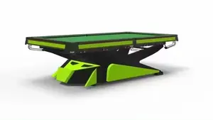 2024 New Designs High-end Modern Style Luxury Snooker Billiard Tables 9ft Size Solid Wood And Slate Pool Table For Sale