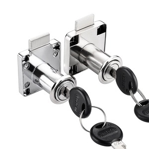 Cerradura de Cilindro para Muebles, Aleación de Zinc, para Cajones, Armarios y Puertas, Diseño Tradicional y Duradero - Product Image 1