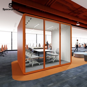 SpaceUnited - Cabinas Acústicas Portátiles para Oficina Móvil con Estructura de Aluminio Insonorizadas - Product Image 2