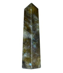 Pierres précieuses de guérison Labradorite, paire de pierres précieuses pour guérison, Point de cristal - Product Image 4
