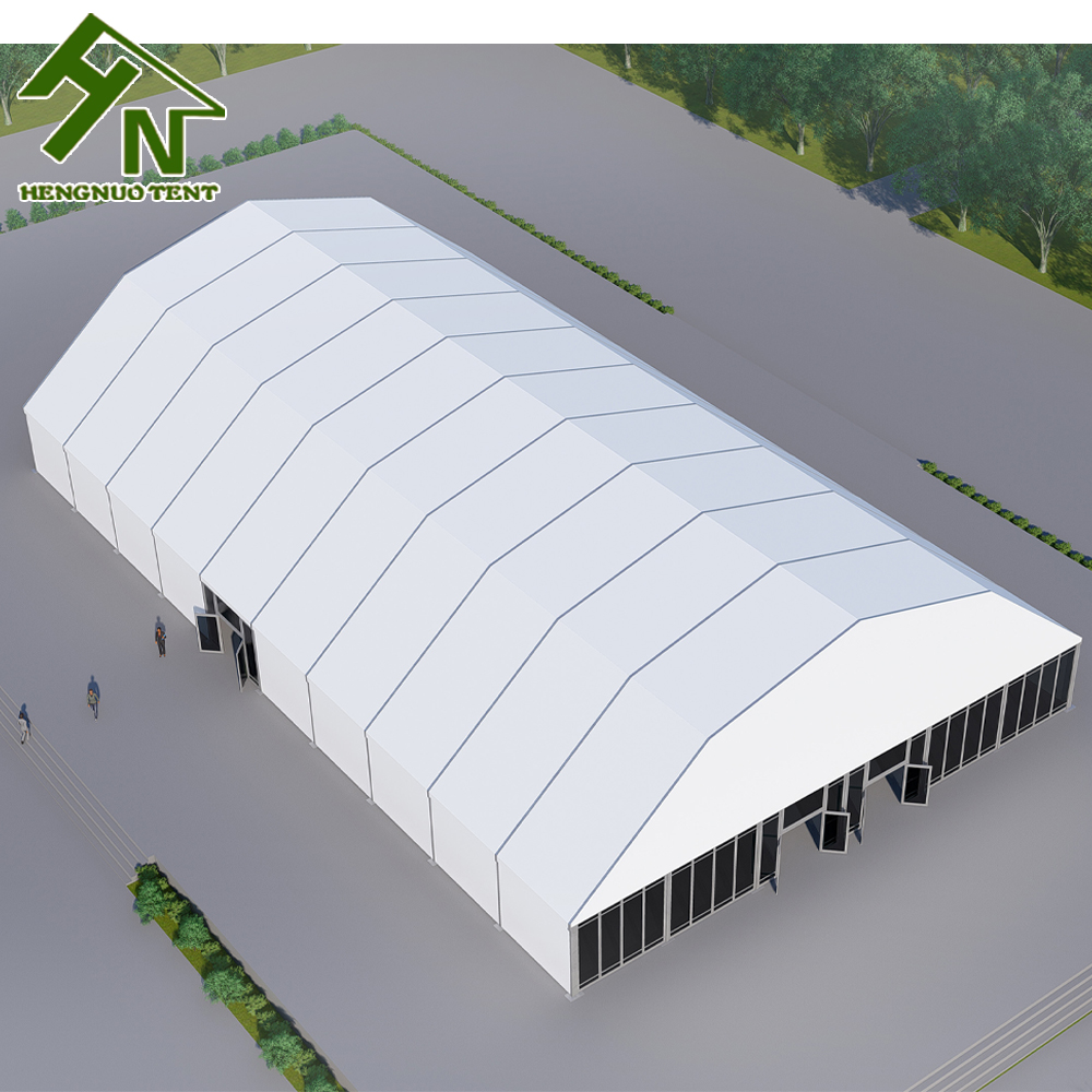 Outdoor Wedding 30x60 Frame Tent Glass Polygon Banquet Party Marquee