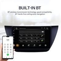 Lecteur multimédia Android pour voiture Jiawell 9 pouces, autoradio GPS WIFI Carplay Android Auto GPS écran tactile pour Mitsubishi Lancer IX 2006-2010