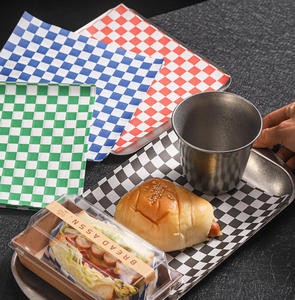Individuell Bedrucktes Schnellimbiss-Pergamentwachspapier für Lebensmittel & Kuchen für Restaurant <span class=keywords><strong>Burger</strong></span> & Lebensmittelverpackungen - Product Image 4