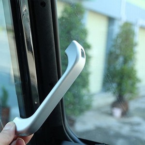 Manijas de Puerta para Land Rover Defender, Aleación de Aluminio Negra, 2004-2018, Compatibles con el Marco Exterior del Capó y el Pilar A - Product Image 3