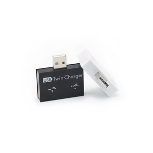 Usb Twin Charger 2 Port <b>5V</b> 2.1A Universal Desktop Charging Adapter With Overcurrent Protection - Product Image 2