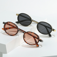 Twooo 9512 UV400 nuances nouvelle mode Mini cadre ovale femmes lunettes de soleil 2024