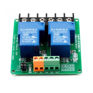 โมดูลรีเลย์ระดับสูงและระดับต่ำ 2 ทาง 30A ระบบควบคุมอัตโนมัติ PLC สำหรับบ้านอัจฉริยะ 1 - Product Image 1