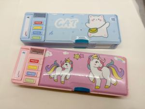 Simpatico cartone animato multifunzione astuccio con temperamatite cancelleria portapenne Organizer - Product Image 3