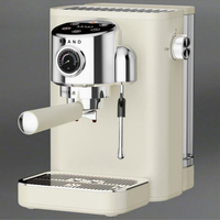 Nouveau design Machine à expresso Double groupe Pro Machine à expresso 20Bar Latte & Cappuccino Machine à café électrique