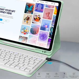 Tastaturhülle für Xiaomi Redmi Pad 2 11 Zoll 2025 Abnehmbare Kabellose Folio-Tastatur mit Schützender Schlanker Standfunktion und Stifthalter - Product Image 5