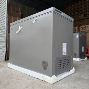 Hisesen Brand Small Size 203l/300l Chest Deep Freezer Gray Color Eu Standard Energy Saving Fast Cooling Single Door 220v - Product Image 4