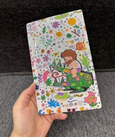 FONLYU 190*120mm Películas traseras transparentes de cuero con impresión cloisonné, pegatinas decorativas para teléfonos, para plotter de corte de hidrogel