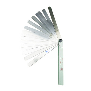 Cangzhou Jinghua Feeler Gauge 17-Piece Stainless Steel 0.02-1.00mm <b>Precision</b> Measurement <b>Tool</b> - Product Image 1