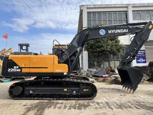 Excavadora de cadenas Hyundai HX220HD original de Corea del Sur, 22 toneladas, excavadoras usadas baratas de Corea del Sur R220 HX220 HX225 - Product Image 4