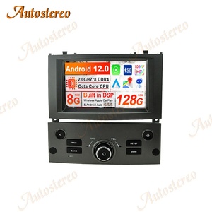 เครื่องนำทาง GPS แอนดรอยด์12 128G สำหรับ<span class=keywords><strong>รถ</strong></span>ยนต์ Peugeot <span class=keywords><strong>407</strong></span>เครื่องเล่นมัลติมีเดีย2004 2010เครื่องเล่นวิทยุออโต้เฮดยูนิตเครื่องบันทึกเทป CarPlay - Product Image 2