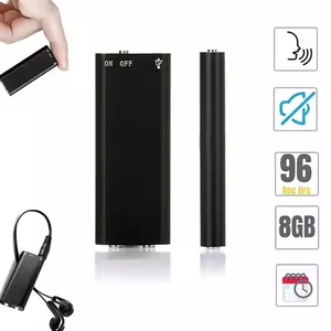 <span class=keywords><strong>Enregistreur</strong></span> vocal numérique et lecteur <span class=keywords><strong>de</strong></span> chansons avec mémoire 8 Go, 16 Go, 32 Go, mini dictaphone - Product Image 3