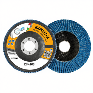 Disque à lamelles Fervi Grindflex 125 mm, meule sans fer pour le métal - Product Image 1