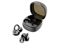 Écouteurs intra-auriculaires TWS Q11 à clip avec réduction de bruit ENC, étanchéité IPX4, design sportif
