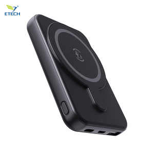 Executive tragbares Ladegerät 5000mAh Akku 15W PD Leder Finish OEM/ODM Support Professional Wireless Power Bank Magnetic - Product Image 4