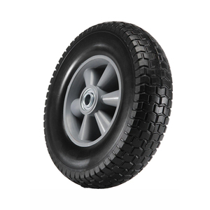 Roues plates écologiques Caldwell en PU, roues anti-crevaison, jantes en acier/plastique, roulements étanches de précision, matériaux recyclables, respectueux de l'environnement - Product Image 1