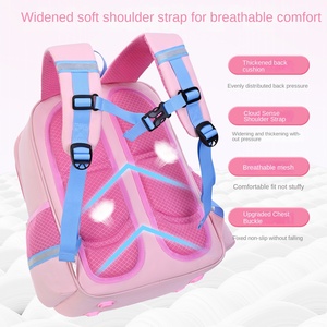 New Primary School Children's Backpack Cute Cartoon Pattern Breathable Waterproof Ultra-light Large Capacity for Boys Girls - Product Image 4
