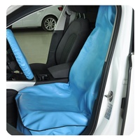 Housse de siège de protection, imperméable, housse de siège avant pour siège de voiture universel, bleu, lot de 1
