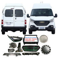 Pour JMC Van Trans Transvan Teshun gril antibrouillard rétroviseur DRL pare-chocs feu arrière phare bras de commande garde-boue pièce de rechange