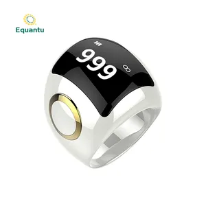 Islamic Gifts Muslim Smart Zikr Ring With TASBIH Beads Function BT Smart Zikr Ring Support App Control