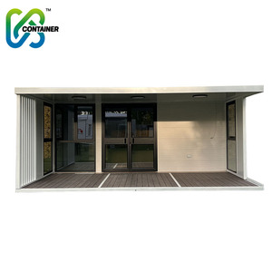 Maison de conteneur d'expédition extensible de 40 pieds avec chambres, modèles modulaires de luxe, nouveaux modèles, toit plat, 2 étages, appartement magique pour grand-mère - Product Image 2