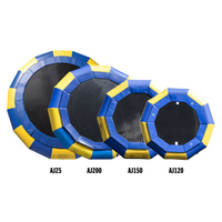 Funworldsport - Trampoline gonflable pour jeux aquatiques en plein air - Jouets aquatiques gonflables pour enfants