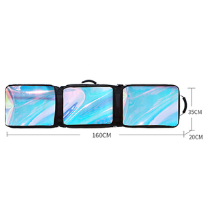 Sac de <span class=keywords><strong>ski</strong></span> à roulettes rembourré et imperméable, sac de snowboard avec roues pour les voyages en avion, sac à roulettes pour snowboard ou skis, capacité importante - Product Image 5