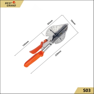 Industrial Grade Multi Angle Bevel Scissors 45 to 135 Degree <strong>Mitre</strong> <strong>Shear</strong> for Wire Duct Siding Cutting High Quality Angle Cutter - Product Image 6
