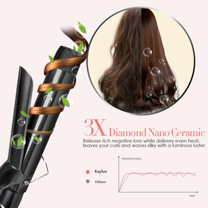 38Mm Thùng Lớn Uốn Sắt Tóc Styler Curler Chuyên Nghiệp Ma Thuật Tóc Curlers Với Lớn Sóng Lọn Tóc - Product Image 3
