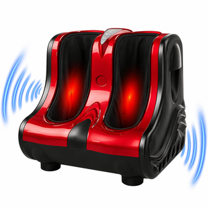 Masseur Électrique Shiatsu <span class=keywords><strong>Pieds</strong></span> et Jambes Chauffant, Vibrations et Pression d'Air avec Rouleaux <span class=keywords><strong>pour</strong></span> Mollets - Product Image 1