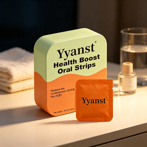 Tiras Orales OEM de Disolución Rápida, Productos de Bienestar, Fórmula Natural Suave, Relajación Nocturna, 30 Unidades, Para el Cuidado Diario Relajante Antes de Dormir - Product Image 3