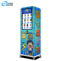 Distributeur automatique de cartes à collectionner TCG autoportant très populaire pour la vente de cartes One Piece et de boîtes de packs de cartes sportives