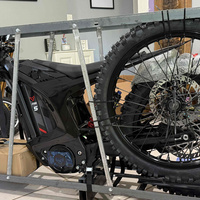Moto électrique d'enduro Arctic Leopard XE PRO R 26,5 kW 74 V 60 Ah 21 18 pouces pour patrouille terrestre et inspection en montagne