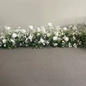 Decoración floral artificial estilo bosque con lirios del valle para bodas, mesas largas, mesas de reuniones y arcos. - Product Image 5