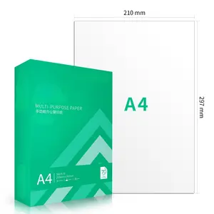 70gsm 80gsm Hard A4 Copy Bond Print Papier Dubbele Witte Printer Kopieerpapier