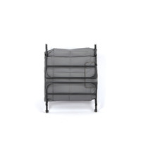 Lit pliant moderne et minimaliste en métal, chaise longue de pause déjeuner réglable, pliable en trois, pour extérieur et bureau