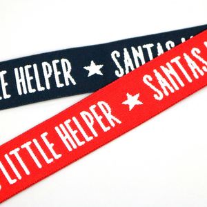 Cinta Elástica Jacquard de Poliéster Estable con Logotipo Personalizado, Elástico para Accesorios de Ropa, Cintura de Ropa Interior - Product Image 2