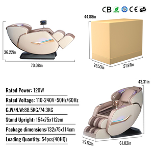 OEM ODM Factory Support Customized 3D Mechanism <b>Chair</b> With Heating Yj-l26a <b>Zero</b> <b>Gravity</b> Design Provides Ultimate Relaxation and - Product Image 3