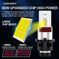 Ampoules de phare de voiture M60 12V D2 D4135W 3570 6000k 12000lm Canbus HID vers LED super lumineuses