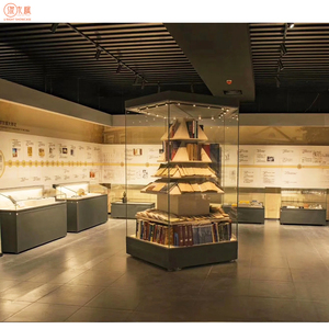 Vitrines de musée sans <span class=keywords><strong>lunette</strong></span> Fabricants Vitrines de musée en verre trempé anti-empreintes digitales personnalisées - Product Image 2