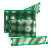 5X7 4X6 3X7 2X8 Cm Prototipe Satu Sisi PCB Papan Sirkuit Cetak 5*7 4*6 3*7 2*8 Papan Universal Pelat Solder PCB