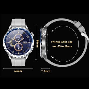 Montre connectée pour homme <span class=keywords><strong>MT900</strong></span>, écran AMOLED de 1,56 pouce, gel de silice, IP67, moniteur, réveil, charge sans fil - Product Image 6